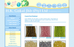 Beading Online Product Catalogue
