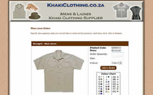 Online Members Area - Ordering