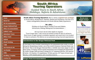 Touring Operator Website